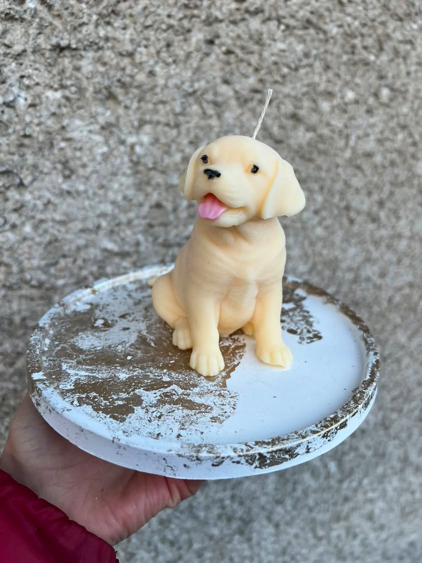 Кученце свещ